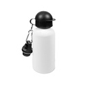 Aluminium-Trinkflasche 400 ml weiß
