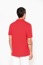 Poloshirt 180 Kurzarm Baumwollpiqué Herren