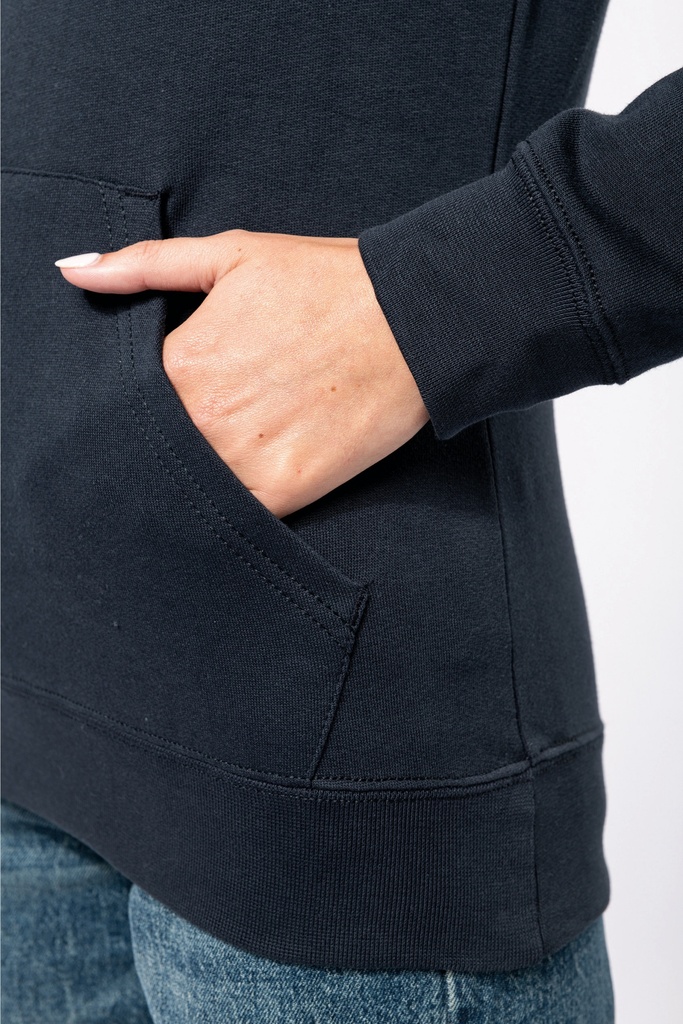 Kapuzensweatshirt bicolor Damen