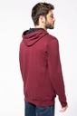 Kapuzensweatshirt bicolor Herren