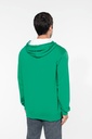KAPUZENSWEATSHIRT BICOLOR mit Reißverschluss
