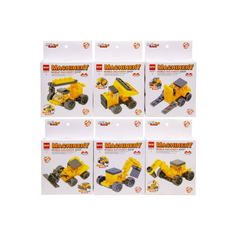 Bausatz Bausteine Baumaschine