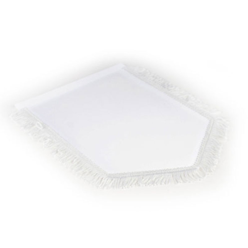 5-Eck Wimpel, 20 x 30 cm mit Fransen