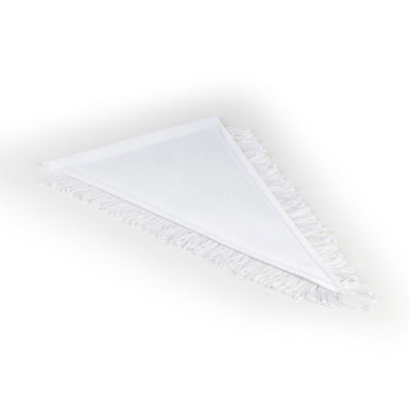 3-Eck Wimpel, 20 x 30 cm mit Fransen