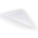 3-Eck Wimpel, 20 x 30 cm mit Fransen