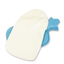 Wärmflasche Hellblau, inkl. Bedruckbarer Hülle