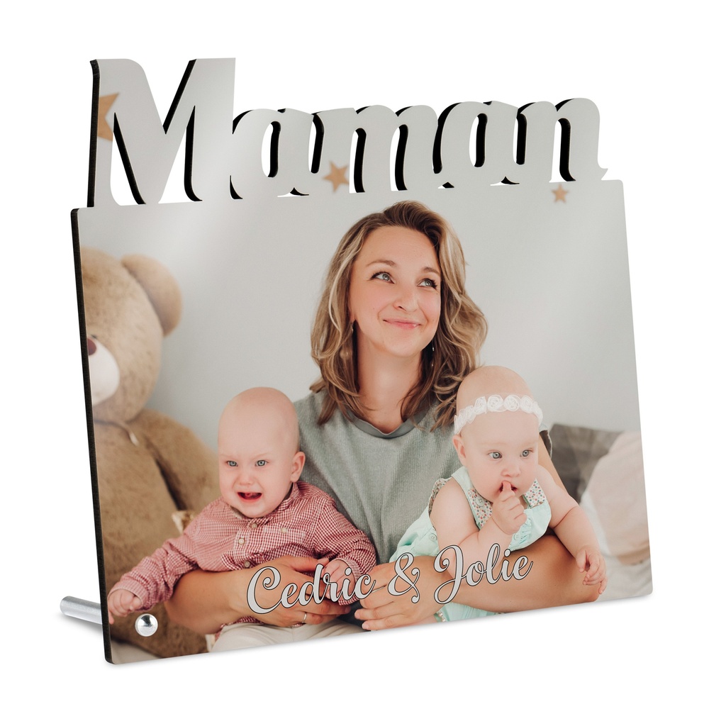 [ls-SST-18x18-Maman] Fotoaufsteller Maman