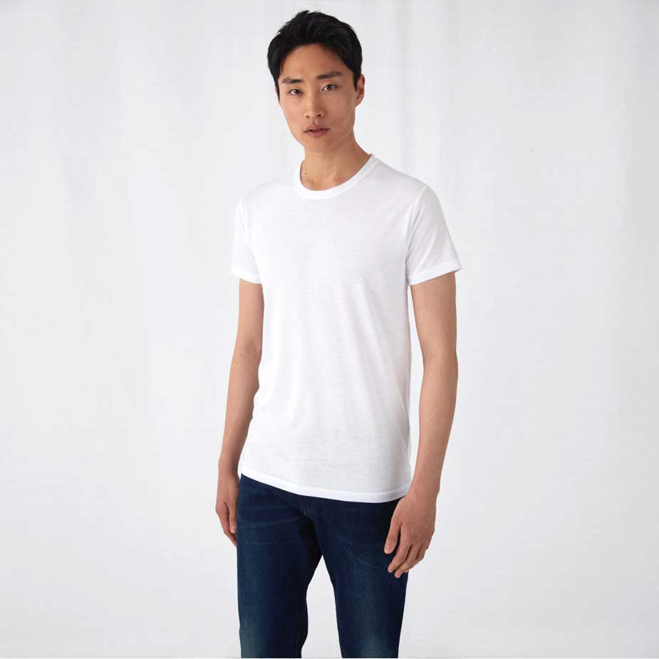 T-Shirt Sublimation Herren (S, ohne Druck)