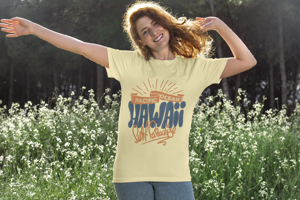 Hawai Surf Paradise (XS, White)