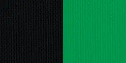 Halsband 22 mm schwarz-grün mit Karabinerhaken