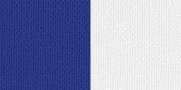 Halsband 22 mm blau-weiß mit Karabinerhaken