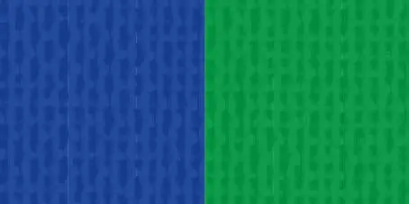 [ls-683] Halsband 22 mm blau-grün mit Karabinerhaken