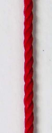 Kordel rot mit Karabinerhaken