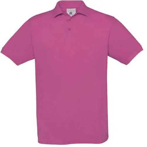 B&C Safran Unisex Rosa (Promo) (S, ohne Druck)