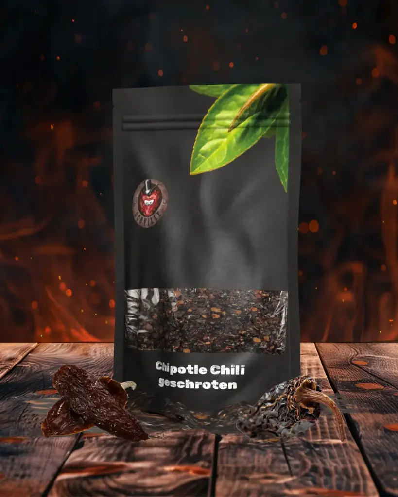 Chipotle Chili | geschroten | 1-3 mm | dunkelrot 8.000 - 30.000 Scoville