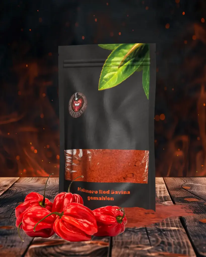 Habanero Red Savina | gemahlen | rot | 220.000-280.000 Scoville