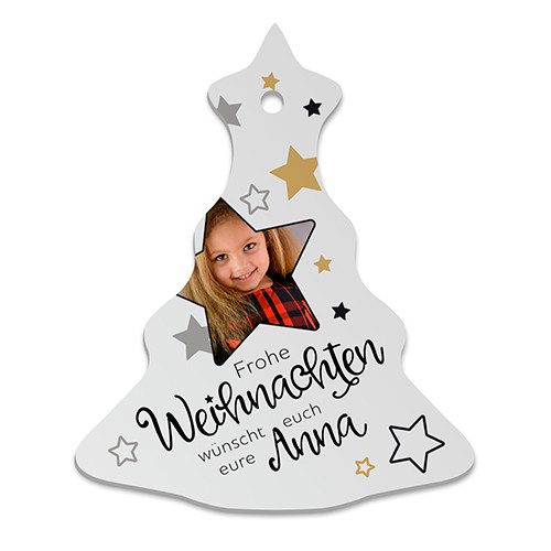 Kunststoff Ornamente zum Aufhängen Baum