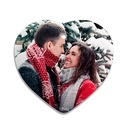 Kunststoff Ornamente zum Aufhängen Herz