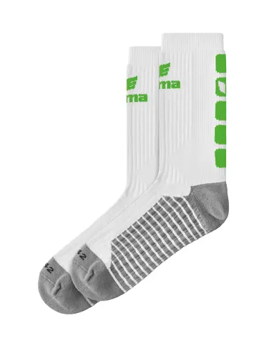 CLASSIC 5-C Socken weiß/green 43/46