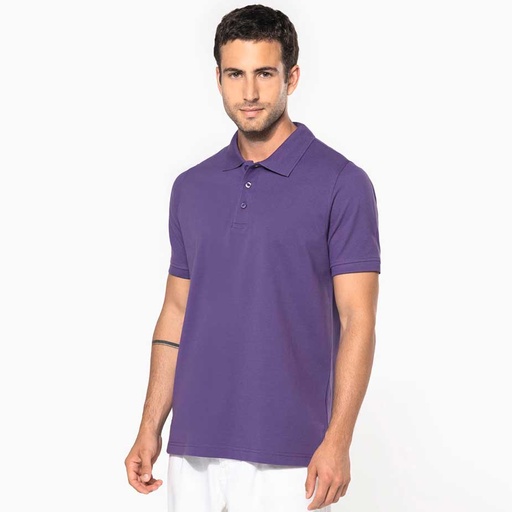 [ls-K241] Poloshirt 220 Kurzarm Baumwollpiqué Herren