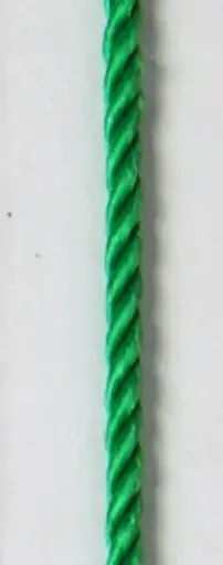 [ls-617] Kordel grün mit Karabinerhaken