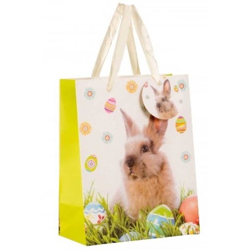 [ls-pa-Ost-01] Geschenktüte "Osterhase" Gelb
