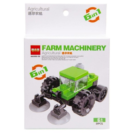 [ls-3104] Bausatz Bausteine Traktor und Co