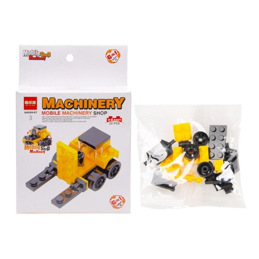 [ls-3107] Bausatz Bausteine Baumaschine