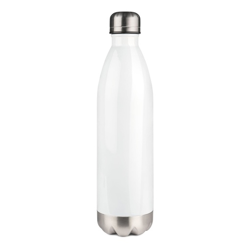 [ls-TMFK-750-WS] Edelstahl-Thermoflasche 750 ml Sockel silber