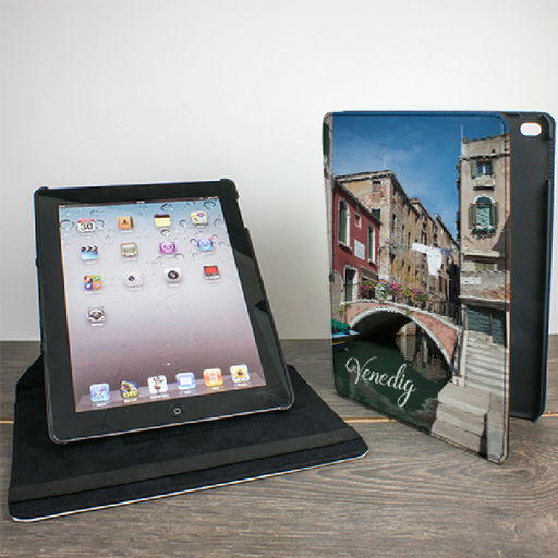 [ls-Ipad-Air2] Klapphülle für iPad Air 2 aus Kunstleder