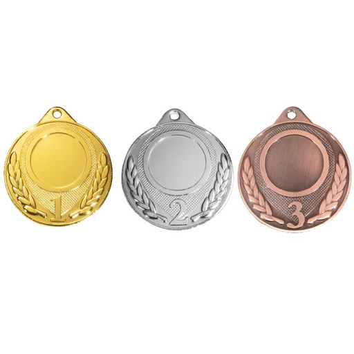 [ls-9344] Medaille 9344 Zamak Ø50mm Ø49mm