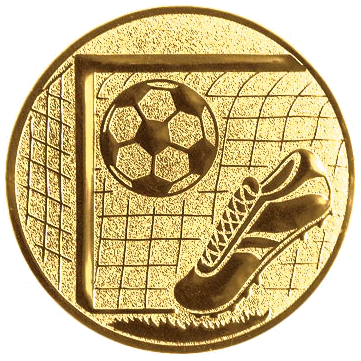 [ls-60277] Emblem Fußballtor Ø25 - Ø50mm