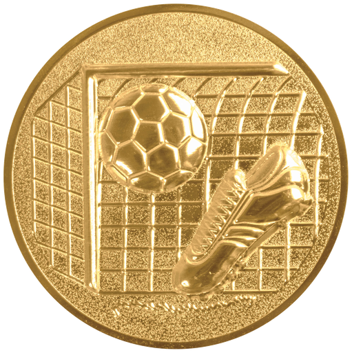 [ls-64551] Emblem Fußballtor 3D Ø25 - Ø50mm
