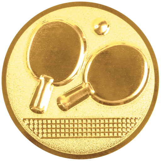 [ls-64713] Emblem Tischtennis neutral 3D Ø25 - Ø50mm