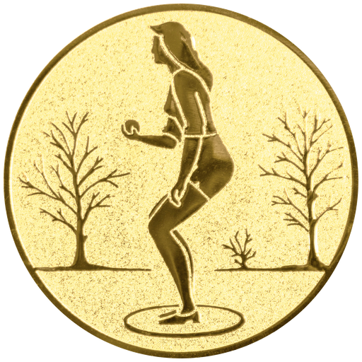 [ls-63375] Emblem Petanque Boccia Boulen Damen Ø25 - Ø50mm
