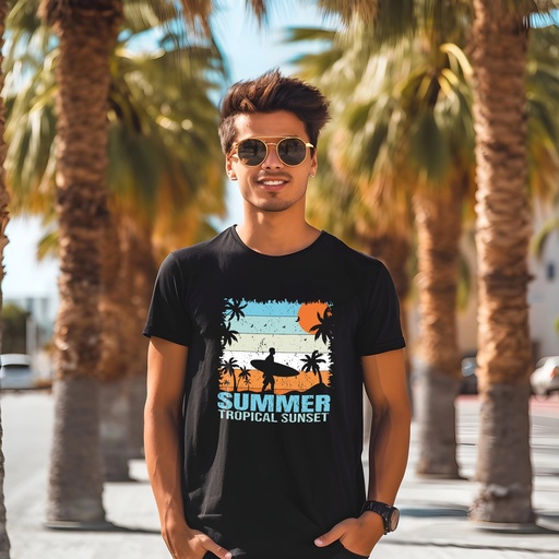 Summer Tropical Sunset