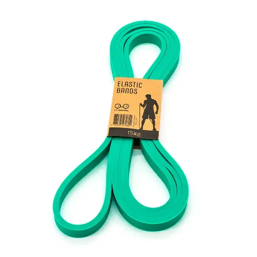 Fitnessband YY Vertical Grün 15 kg