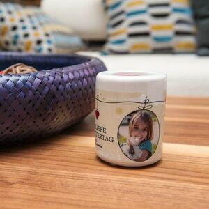 Keramik Kerzen - Teelichthalter, Farbe Cremeweiß